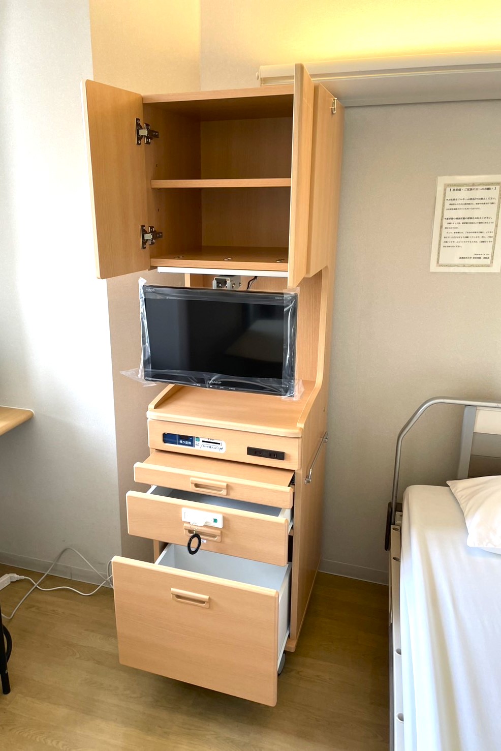 テレビスペースも合わせ収納スペースを多く確保出来ます。