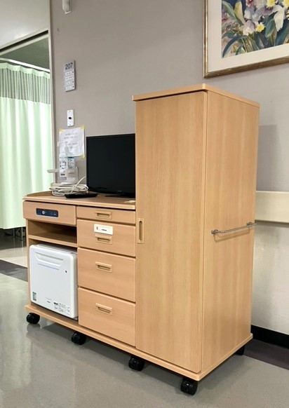 多様な収納を備えています。